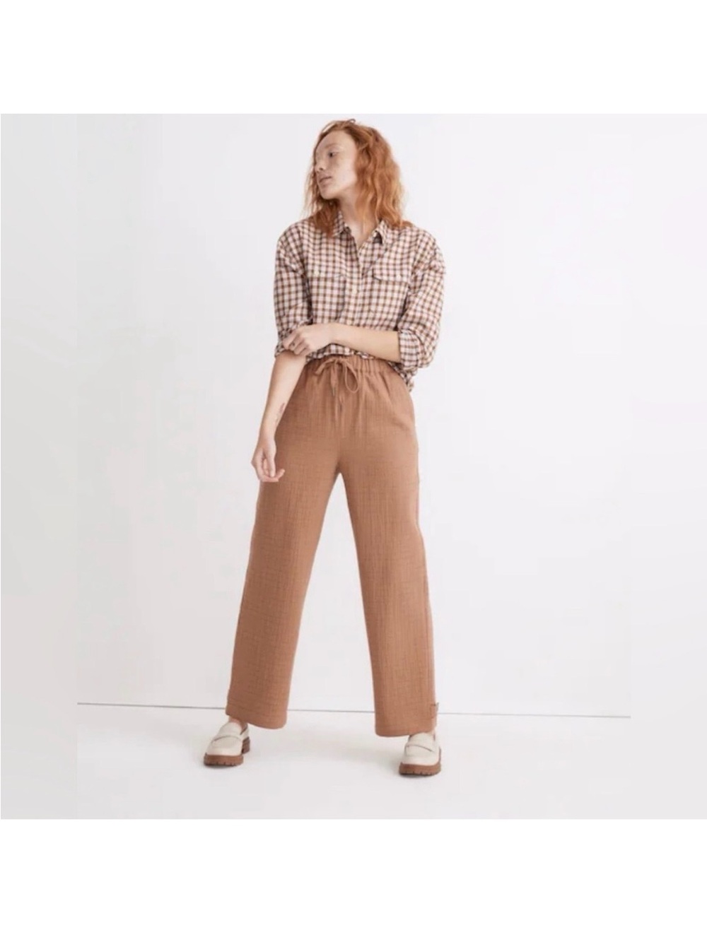 Madewell Jacquard Pull-On Pants